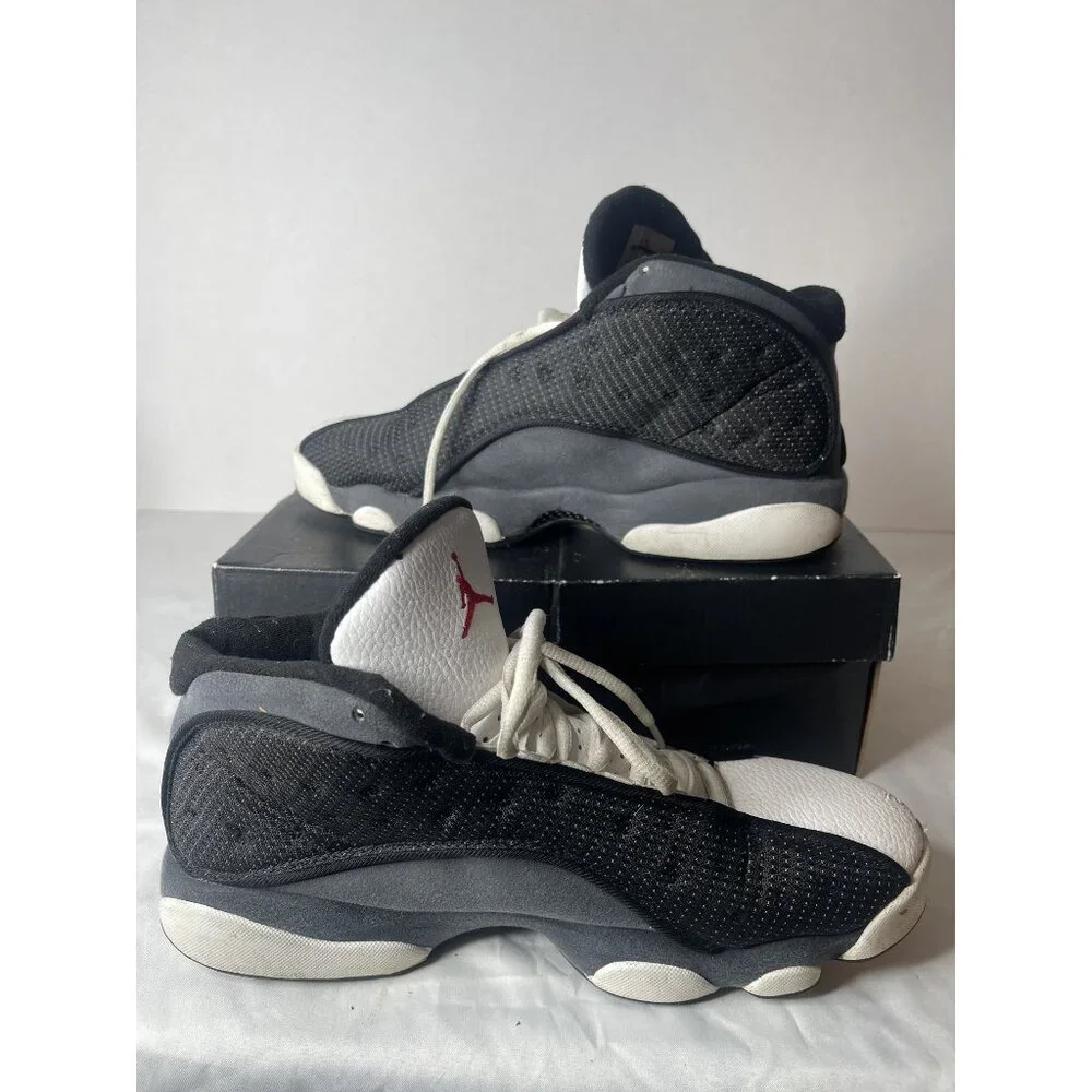 Sz 10 Nike Air Jordan 13‎ Retro Black White Casual Lifestyle Men's DJ5982-060